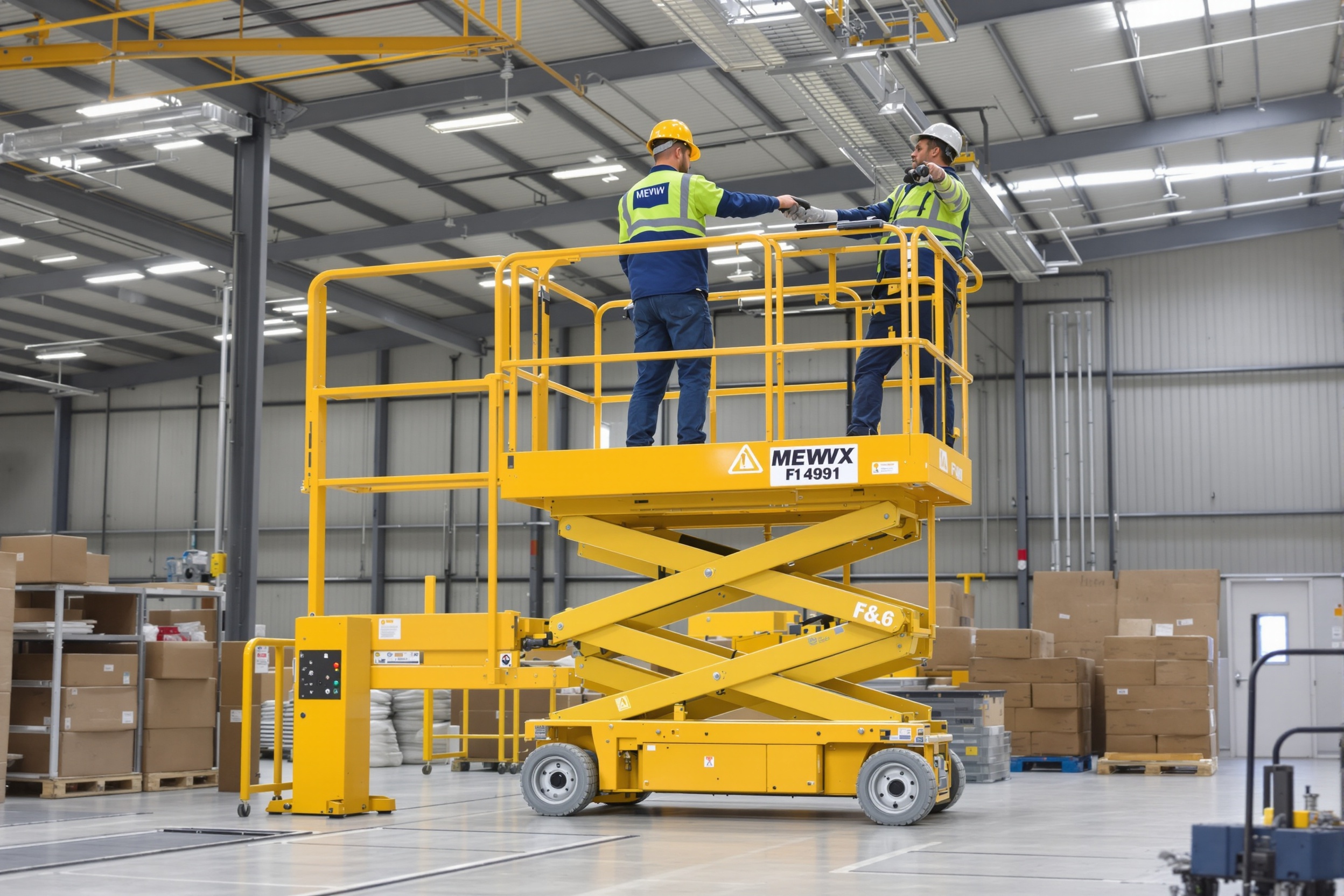 Nacelle ciseaux Catégorie A