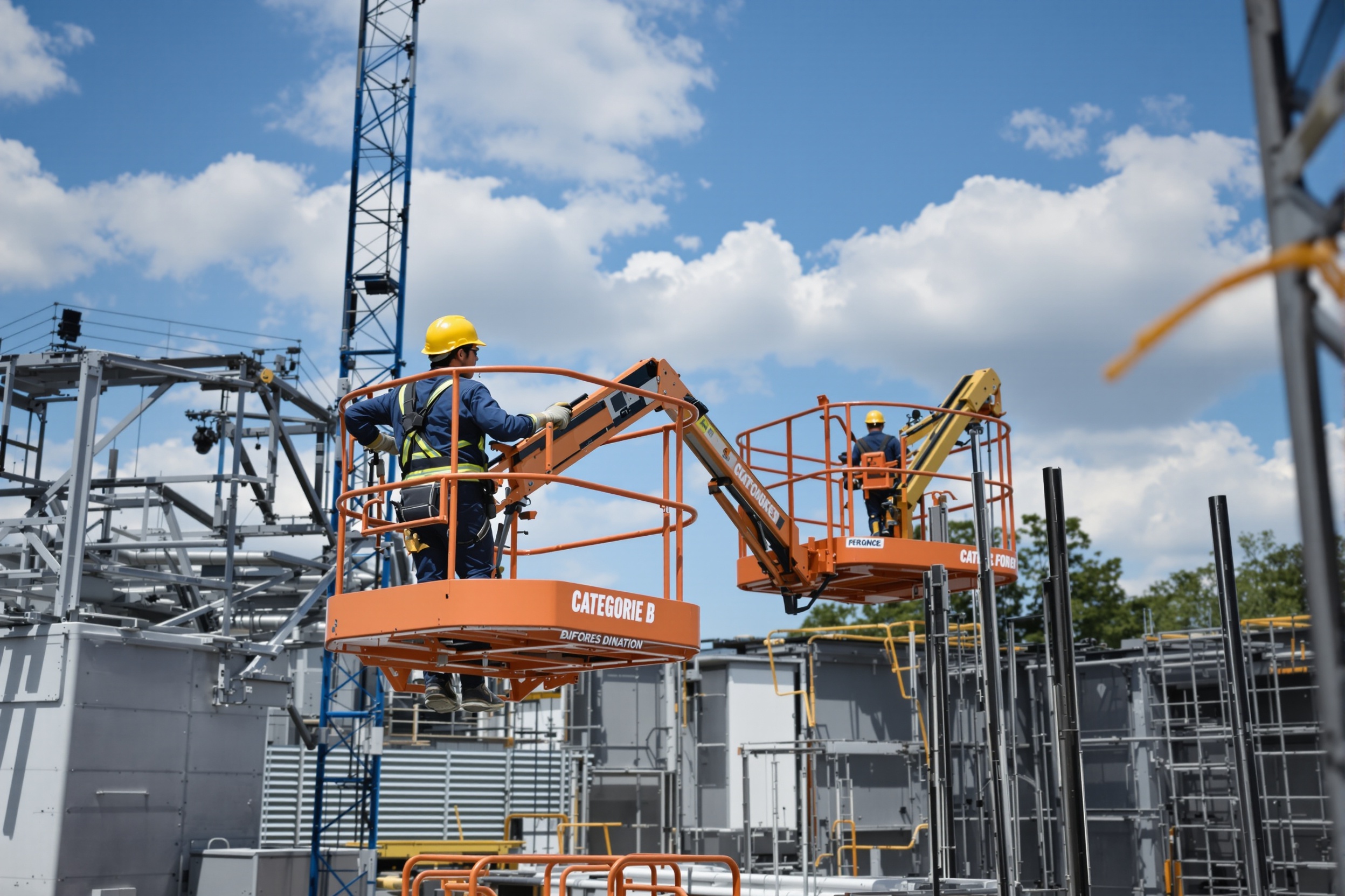 Nacelle articulée Catégorie B